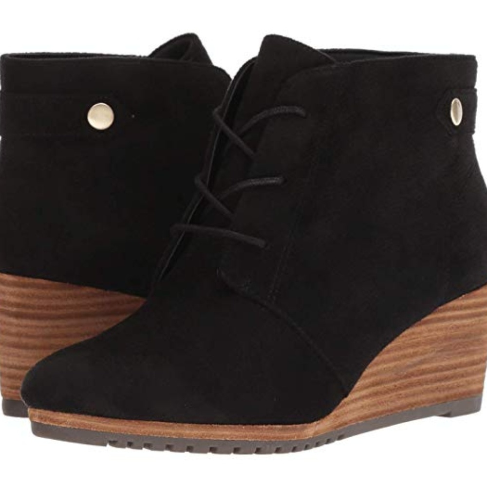 Dr. Scholl's Conquer Ankle Boot, Black, 8 W US